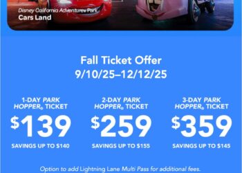 New Disney PIN Code Low cost on Disneyland Tickets for Halloween & Christmas 2025!