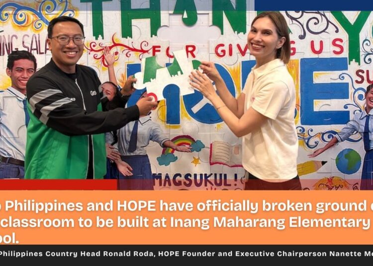 Seize, HOPE break floor on new classroom in Bicol