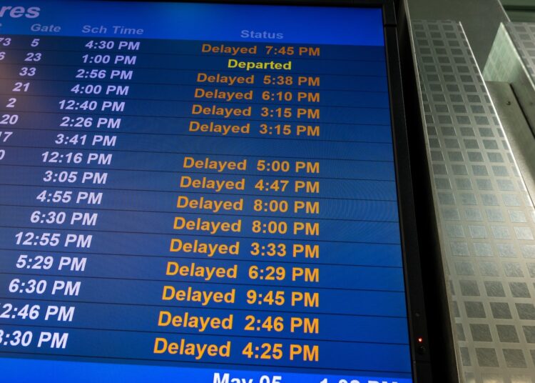 see why a flight was delayed with ExpertFlyer