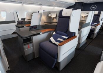 Lufthansa brings new business-class seats to Airbus A380